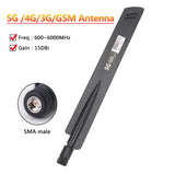 5G 4G LTE 3G GSM Router Aerial 600~6000Mhz 15dbi External WiFi Omni Indoor Wireless Antenna For Communication WiTh TS9 SMA Male