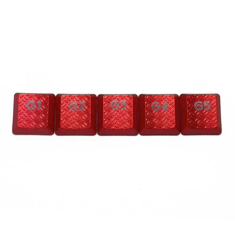 Replacement for KEY Caps forLogitech G813/G815/G913/G915 RGB TKL Mechanical Keyboard Keycap G1-G5 Keycaps 5Pcs 2023