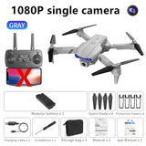 New Mini drone E99 4K WIFI HD camera FPV Foldable RC Aerial Photography quadcopter Toy Helicopter holiday gift for kids