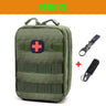 Tactical Molle First Aid Kit Survival Bag Emergency Pouch Military Outdoor Travel Waist Pack EDC Hunting Camping Lifesaving Case