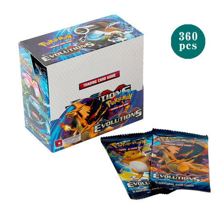 360Pcs Box Pokemon Card Shining Fates Style English Booster Battle Carte Trading Card Game Collection Cards Toys Kids Gifts