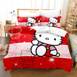 Keeppley Kitty Animation Derivatives Bedding Sets Australia /Europe/USA Full Queen King Size Quilt Duvet Cover