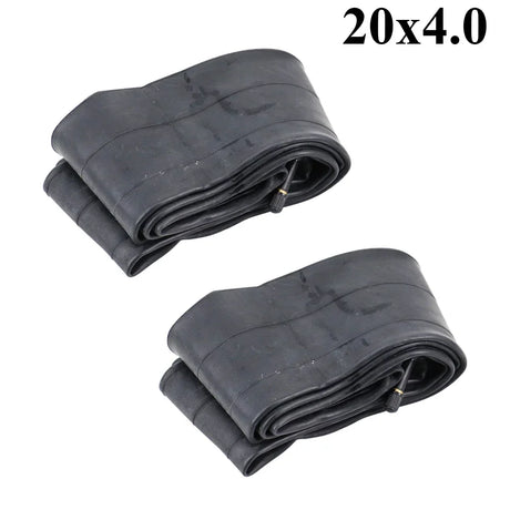 2PCS Beach Bicycle Tube 20 X 3.0 20x4.0 24x3.0 24x4.0 Bike Inner Tube For Snowmobiles Bicycles ATVs Black Tyre 20/24/26 Inch