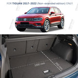 Car Floor Mats For Volkswagen VW Tiguan 2007-2022 MK1 MK2 2.0TSI  280TSI  330TSI 380TSI Custom Auto Carpet interior accessories