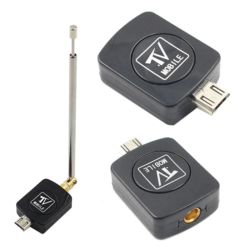 Mini USB DVB-T Tuner TV Receiver Dongle/Antenna DVB T HD Digital Mobile TV HDTV Satellite Receiver For Android Phone