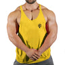 2021 Gym clothing cotton singlets Men's Undershirt bodybuilding tank top men fitness shirt muscle guys sleeveless vest Tank tops