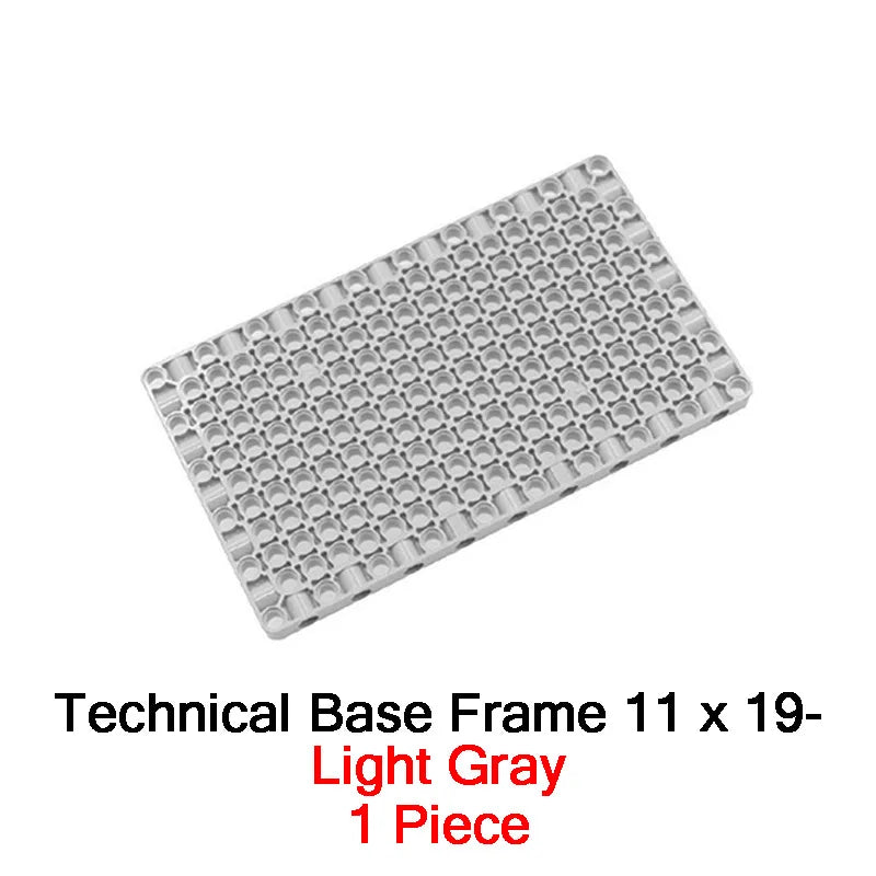 Technical Beam 3x5 with Ball Castor Joint 39370 Frame Liftarm 52629 Ball 19mm MOC Building Blocks EV3 SPIKE Robot Bricks Parts