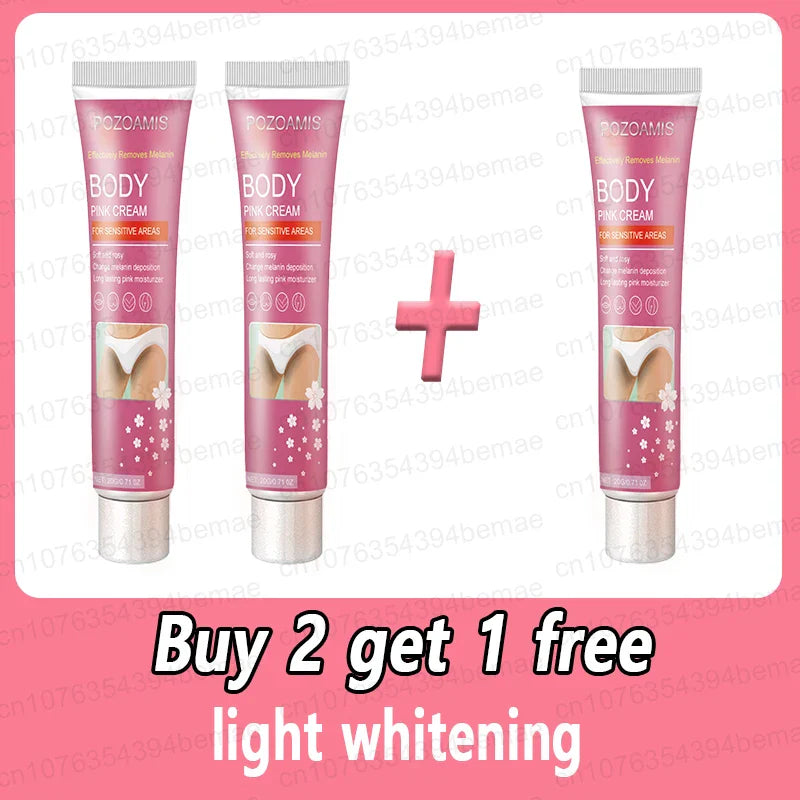 Whitening Cream Private Parts Underarm Bleaching Serum Whiten Butt Knee Brighten Inner Thigh Intimate Parts Dark Remove Melanin