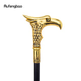 Golden Eagle Walking Stick with Hidden Plate Self Defense Fashion Cane Plate Halloween Cosplay Crosier Vampire Stick 93cm