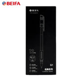 BEIFA 12pcs Classic Signing Gel Ink Pen Durable Ballpoint Pen Bullet Tip 0.5mm for School Office Supplies Stationery