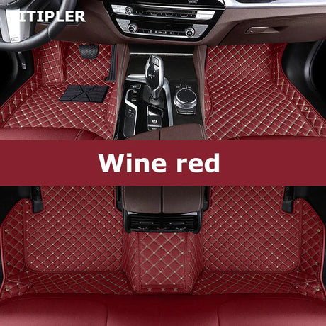 TITIPLER Custom Car Floor Mats For BMW X6 E71 E72 F16 F86 G06 G96 Auto Carpets Foot Coche Accessories