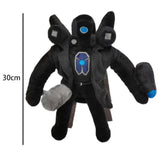 42pcs Skibidi Toilet Plush Toy Skibidi Dop Dop Yes Yes Titans Cameraman TV Man Camera Man Camcordeman Speakerman Sticker Doll