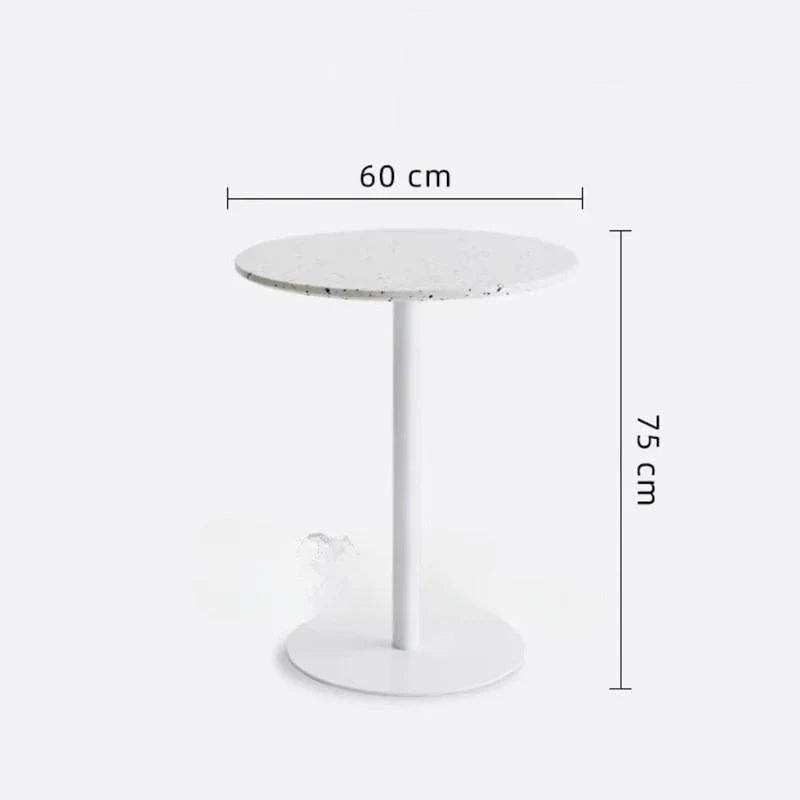 Living Room White Coffee Table Round Dining Metal Small Coffee Tables Designer Minimalist Mesa Nordic Modern Garden Furniture