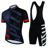 2024 Pro Team Cycling Jersey Set Summer Cycling Clothing MTB Bike Clothes Uniform Maillot Ropa Ciclismo Man Cycling Bicycle Suit