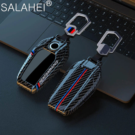 Car Carbon Fibre Key Cover Case Shell For BMW 5 7 Series G11 G12 G30 G31 G32 I8 I12 I15 G01 G02 G05 G07 X3 X4 X5 X7 Accessories