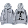 Death Row Records Zipper Hoodies Rapper Tupac 2pac Graphic Hoodie Unisex Sweatshirt Oversized Hip Hop Men's Zip Up Jacket Coats