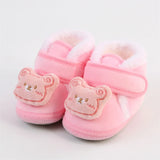 Newborn Booties Baby Socks Shoes Girl Winter Warm Cute Toddler Prewalkers Soft Anti-slip Infant Newborn Crib Crawl Shoes