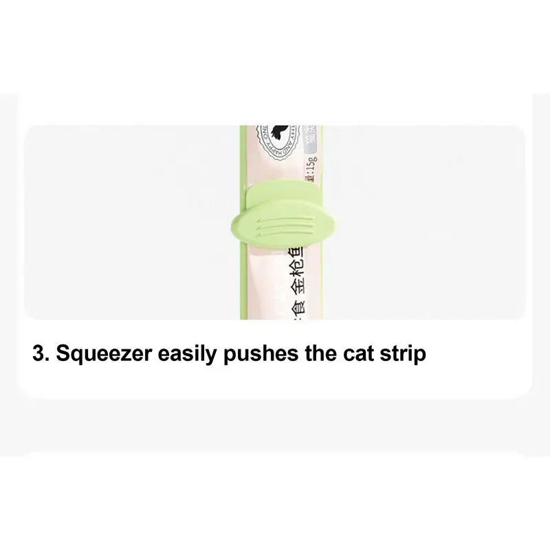 Cat Treat Squeeze Spoon Lickable Cat Treats Dispenser Spoon Wet Treat Cat Feeder Spoon Feeding & Watering Supplies For Cats