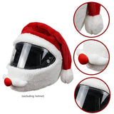 Christmas Motorcycle Helmet Full Face Motorcycle Helmet Cartoons Cover Christmas Santa Just A Helmet Cover