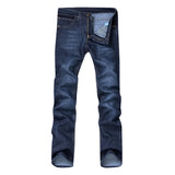 Men's Casual Autumn Denim Hip Hop Loose Work Long Trousers Jeans Pants