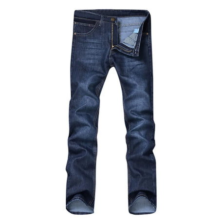 Men's Casual Autumn Denim Hip Hop Loose Work Long Trousers Jeans Pants