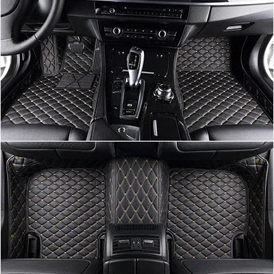 Custom Car Floor Mats for Mercedes Benz C Class W203 2004-2007 W204 W205 W206 2023 Years Interior Details Car Accessories Carpet