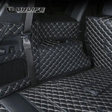 For GAC Trumpchi GS8 2021 2022 2023 2024 Accessories Car Boot Mat Rear Trunk Liner Cargo Leather Tray Protector Accessories Mats