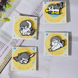 Anime Yogin Sharkitty Brooch Pins Enamel Brooches Badge Animation Derivatives Cartoon Pin for Backpacks, Clothes,Bags