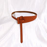 PU Designer Belts for Women High Quality Knot Soft Leather Long Cummerbunds Wide Coat Ceinture Lady Dress Solid Waistband Belt