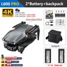 L600 PRO MAX Drone 4K Three-Axis PTZ HD Dual Camera Laser Obstacle Avoidance Brushless Motor GPS 5G WIFI RC FPV Quadcopter Toys