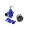 Adjustable Aluminum Fuel Pressure Regulator With Gauge Kit Universal Fuel Supply System Engines Engine Parts