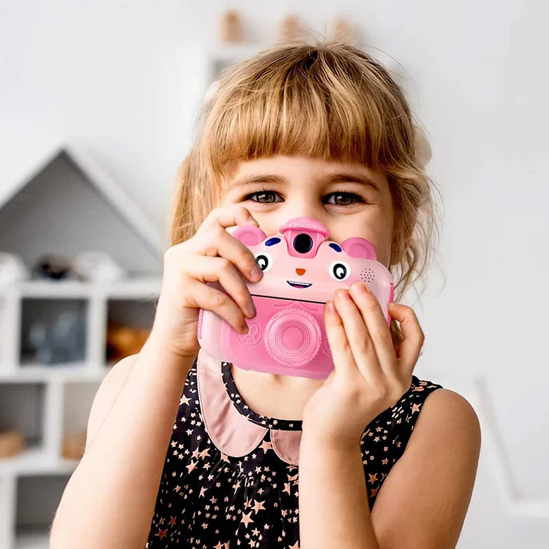 Children's Instant Print Camera With Thermal Printer Kids Digital Photo Camera Girl's Toy Child Camera Video Boy's Birthday Gift