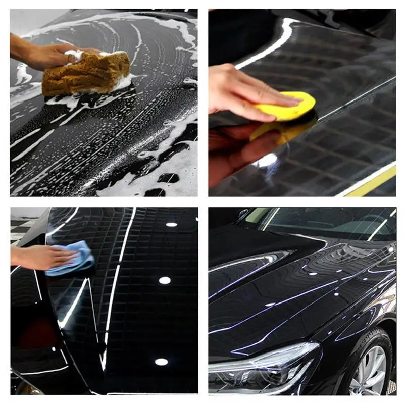 Clean Car Wax Paste Polish Vehicle Paint Care Scratch And Swirl Remover Polish & Polymer Paint Sealant Detail Protection