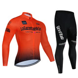 Tour De Italy D'ITALIA Cycling Jersey Set Premium anti-uv manica lunga Downhill Cycling Suit autunno Quick-Dry Pro Racing Unifor