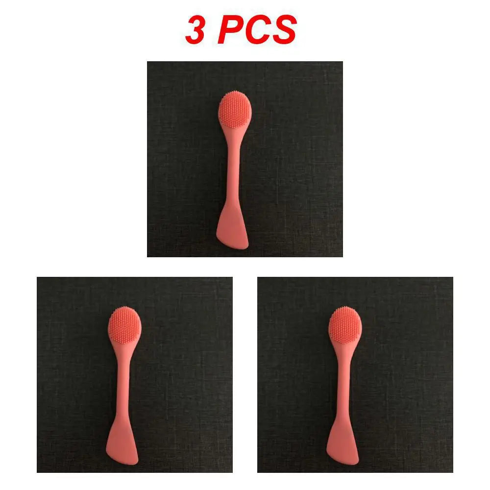 1~10PCS Soft Silicone Washing Brush Remover Face Exfoliating Pore Cleaner Brush Soft Nose Brush Pore Cleaner Skin Care Massager