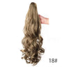 Ponytail Extension Wavy Curly Ponytail Hair Extension Synthetic Hair Extensions Ponytail Drawstring Hairpieces for Women