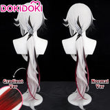 IN STOCK Arlecchino Wig Game Genshin Impact Fatui Harbinger Cosplay Wig DokiDoki Fontaine Halloween Arlecchino Gradient Wig