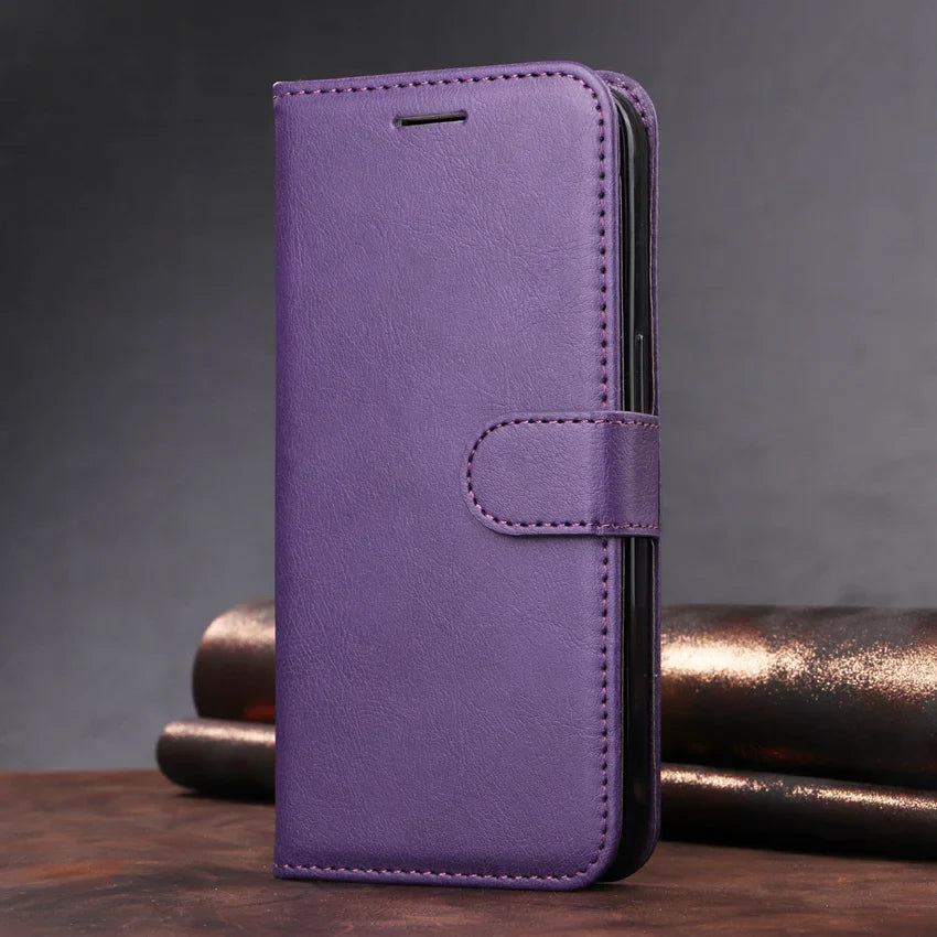 Flip PU Leather Case For Samsung Galaxy A04S A04E A14 A24 A34 A54 5G Wallet Phone Cover Book Coque Card Slot Housing