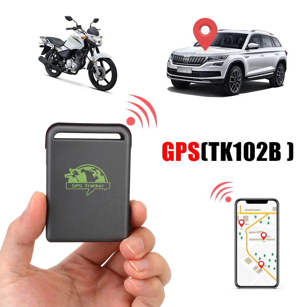 Motorcycle GPS Tracker Car GPS Locator Positioner GSM GPRS Support Tracking 6 Days Standby Time Interior Automobile Accessories