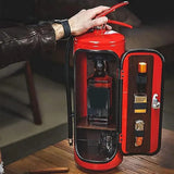 Fire Extinguisher Shape Wine Cabinet Mini Bar For Whiskey Lovers Wine Cabinet Desktop Decoration Creative Novelty Bar Cabinet