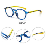 O-Q CLUB Kids Glasses Myopia Optical Eyeglasses Boys Girls Anti Blue Light TR90 Silicone Flexible Children’s Glasses Frames 2501