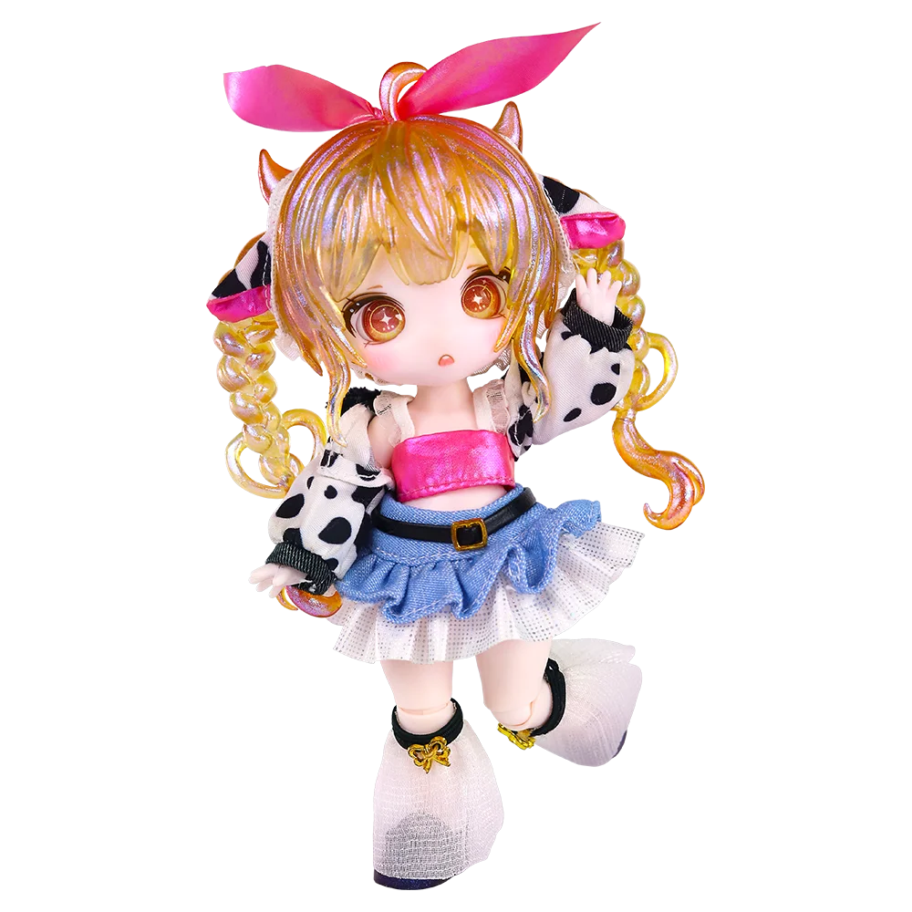 Dream Fairy Constellation 13cm OB11 Maytree Doll Collectible Cute Animal Style Kawaii Toy Figures Birthday Gift for Kids