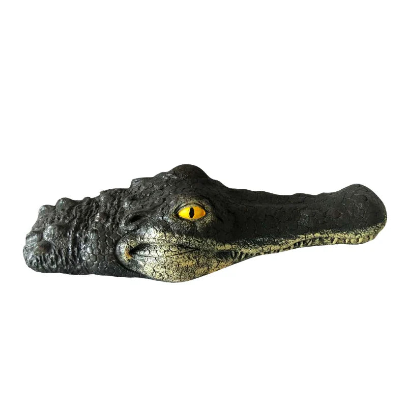 Crocodile Head Courtyard Pond Floating Animal Ornaments Park Pool Simulation Ornaments Garden Decoration Outdoor