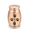 Pet Memorials Pet Urn Dog Paw Print Hair Tooth Collection Urn for Dead Ashes Cat Dog Funerary Urn Urna Para Ceniza De Mascota