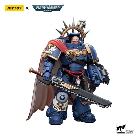 JOYTOY Warhammer 40k Action Figure Ultramarines Primaris Company Champion Parnaeus Veteran Intercessor Anime Military Model Toy