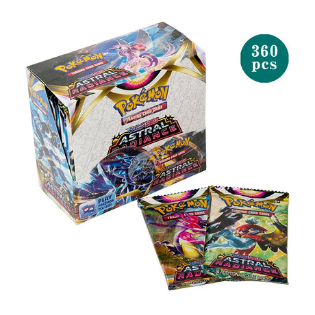 360Pcs Box Pokemon Card Shining Fates Style English Booster Battle Carte Trading Card Game Collection Cards Toys Kids Gifts