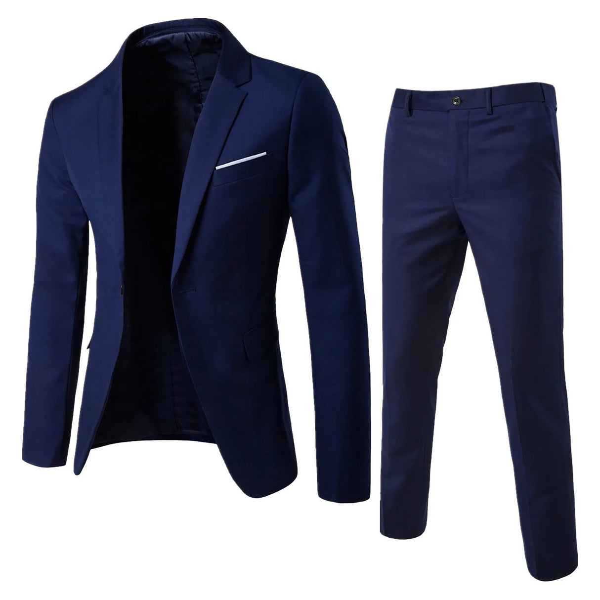 Men Blazers 2 Pieces Sets Business 2 Suits Pants Coats Wedding Office Formal Elegant Jackets Korean Luxury Blazer Male Jacket