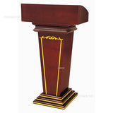 Simple Modern Class Furniture Church Lectern Speech Table Reception Desks Solid Wood Front Desk Cashier Desk Hotel Podium Tables