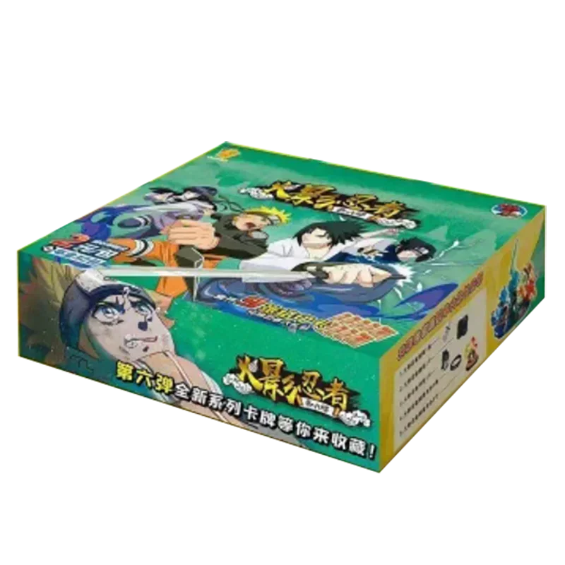 Naruto Card Series Anime Character Rare Flash SSR Card Deluxe Collection Edition Card Board Game Toys Children Gifts