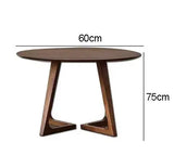 Hot Selling High Quality Walnut Solid Wood Tables wooden furniture Round Dining Tables Coffee Home Restaurant Dining Furniture